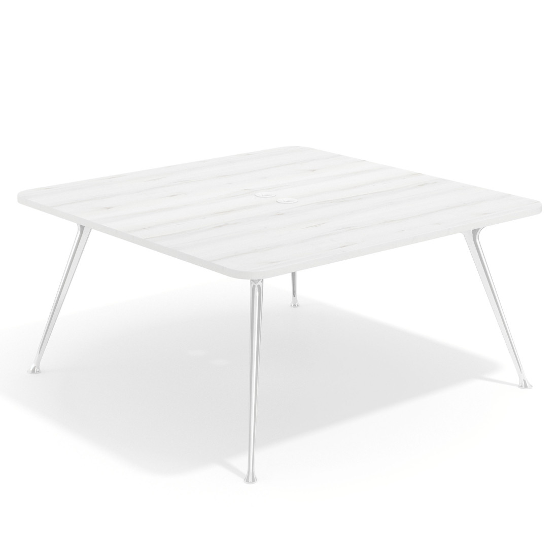 mesa reuniones 160x160 albo tekno mesa fondo 160cm 1