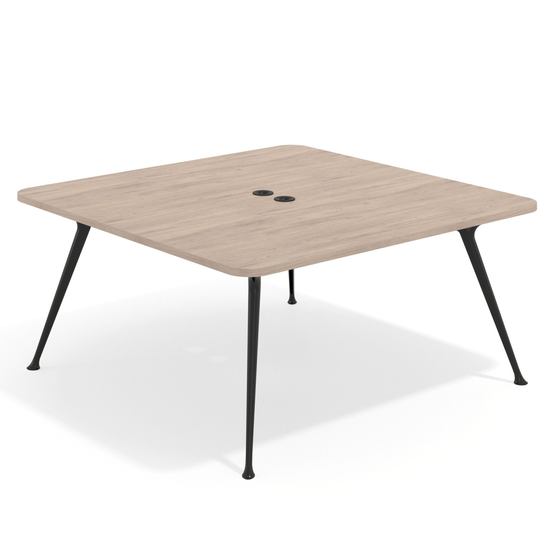 mesa reuniones 160x160 sahara tekno mesa fondo 160cm 1