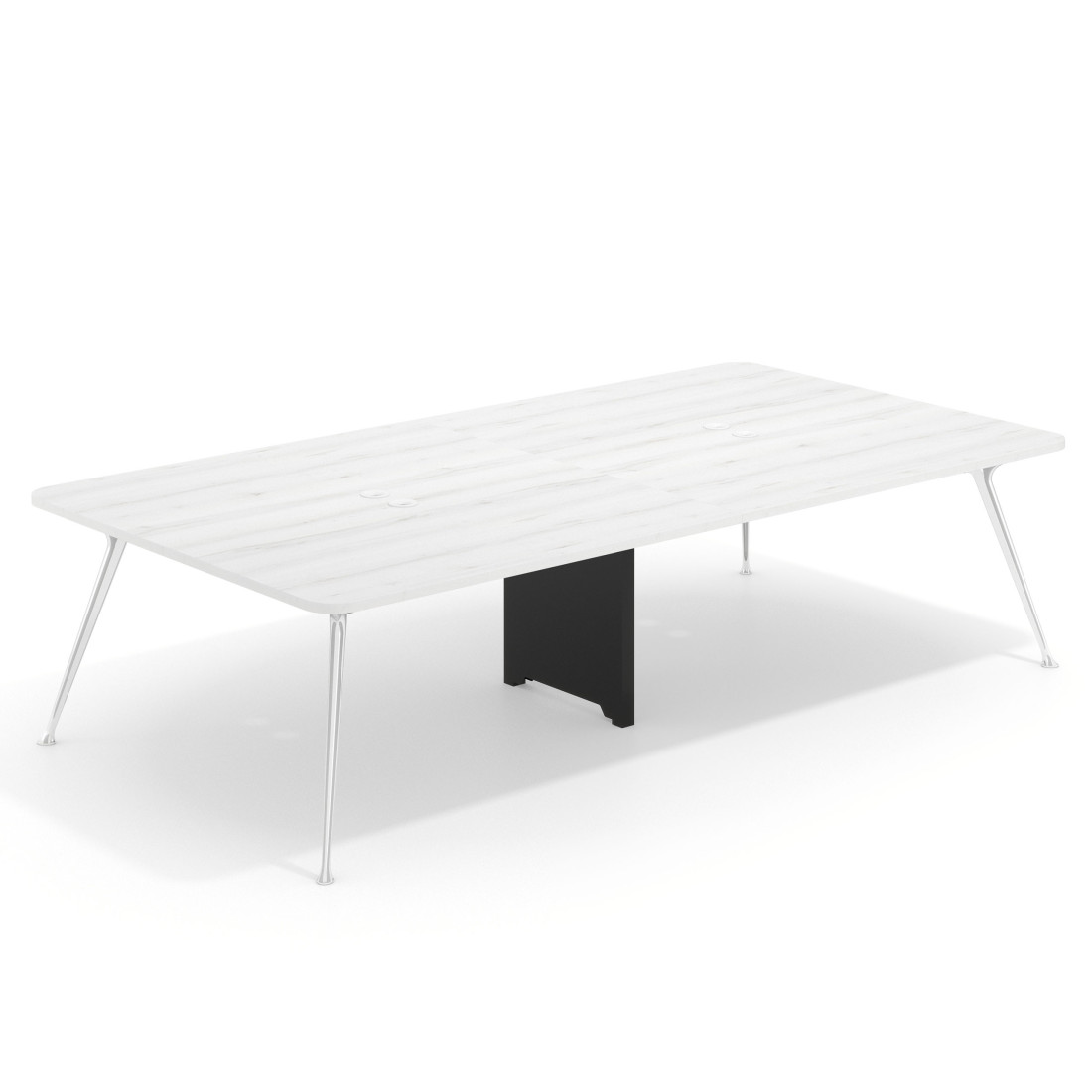 mesa reuniones 260x160 albo tekno mesa doble fondo 160cm 1