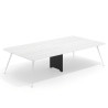 mesa reuniones 260x160 albo tekno mesa doble fondo 160cm 1