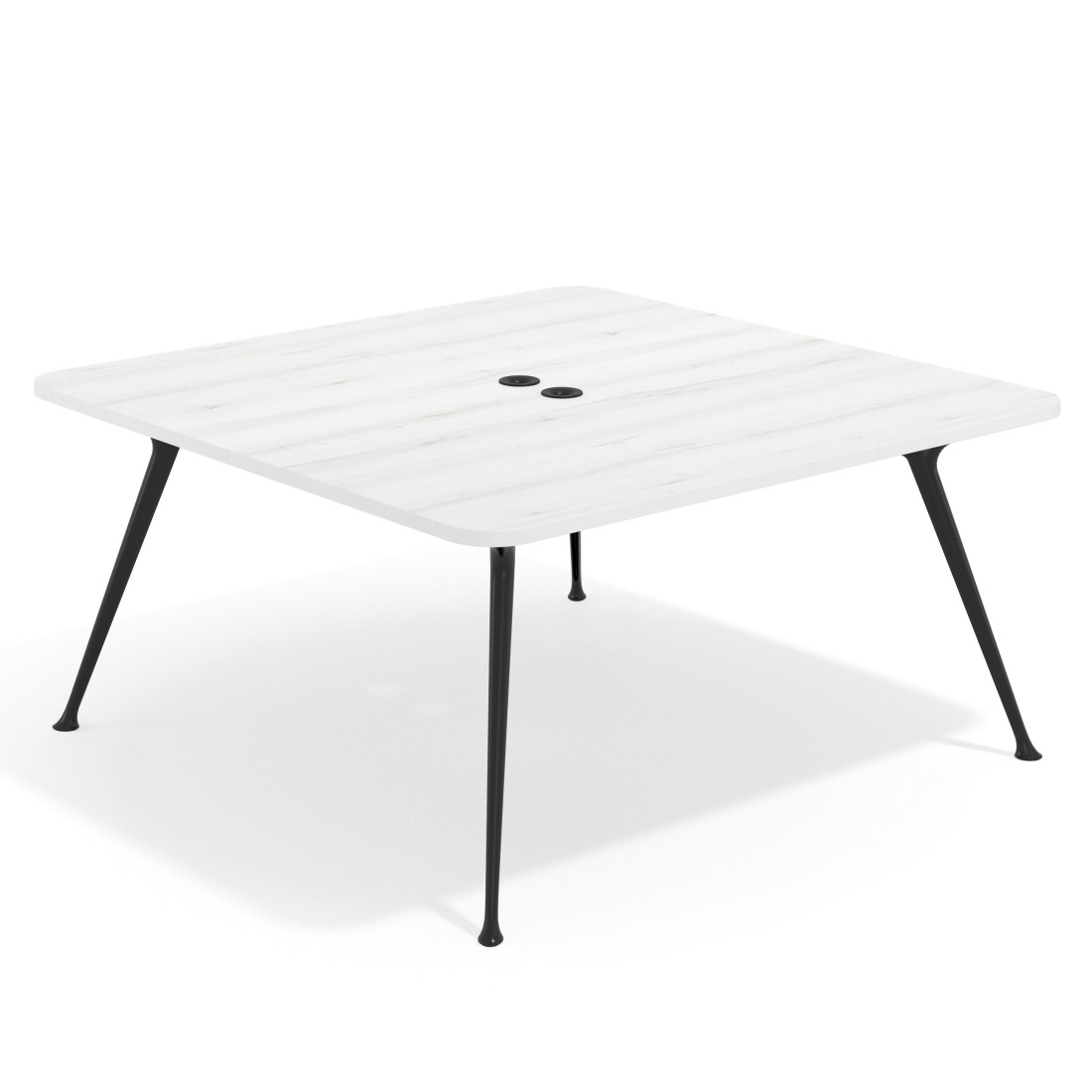 mesa reuniones 160x160 albo tekno mesa fondo 160cm 1