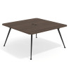 mesa reuniones 160x160 mistral tekno mesa fondo 160cm 1