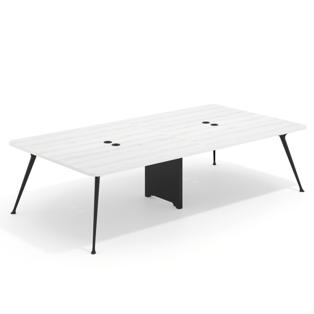 mesa reuniones 340x160 albo tekno mesa doble fondo 160cm 1