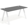 mesa de escritorio 120x80 gris tormenta uvepro mesa individual fondo 80cm recto 1