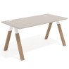 mesa de escritorio 120x80 gris coco uvepro mesa individual fondo 80cm recto 1