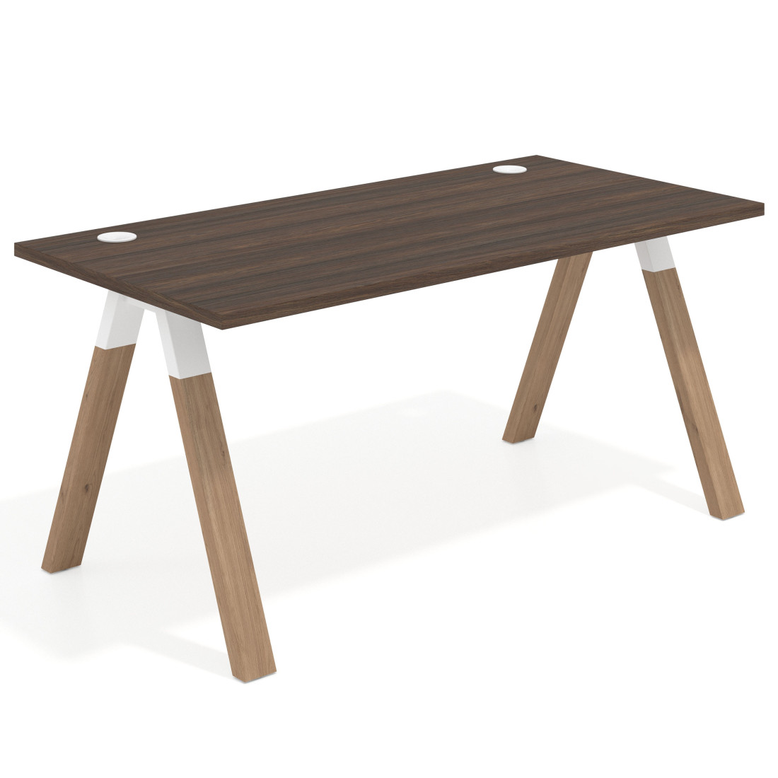 mesa de escritorio 120x80 mistral uvepro mesa individual fondo 80cm recto 1