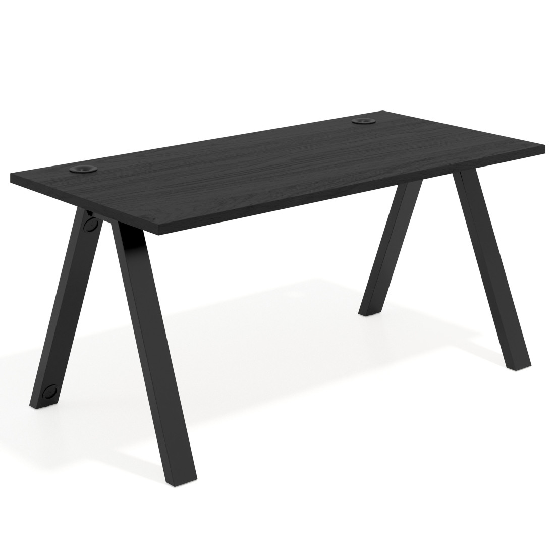 mesa de escritorio 160x80 bocamina uvepro mesa individual fondo 80cm recto 1