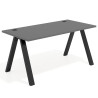 mesa de escritorio 180x80 gris tormenta uvepro mesa individual fondo 80cm recto 1