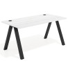 mesa de escritorio 180x80 albo uvepro mesa individual fondo 80cm recto 1