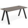 mesa de escritorio 120x80 etna uvepro mesa individual fondo 80cm recto 1