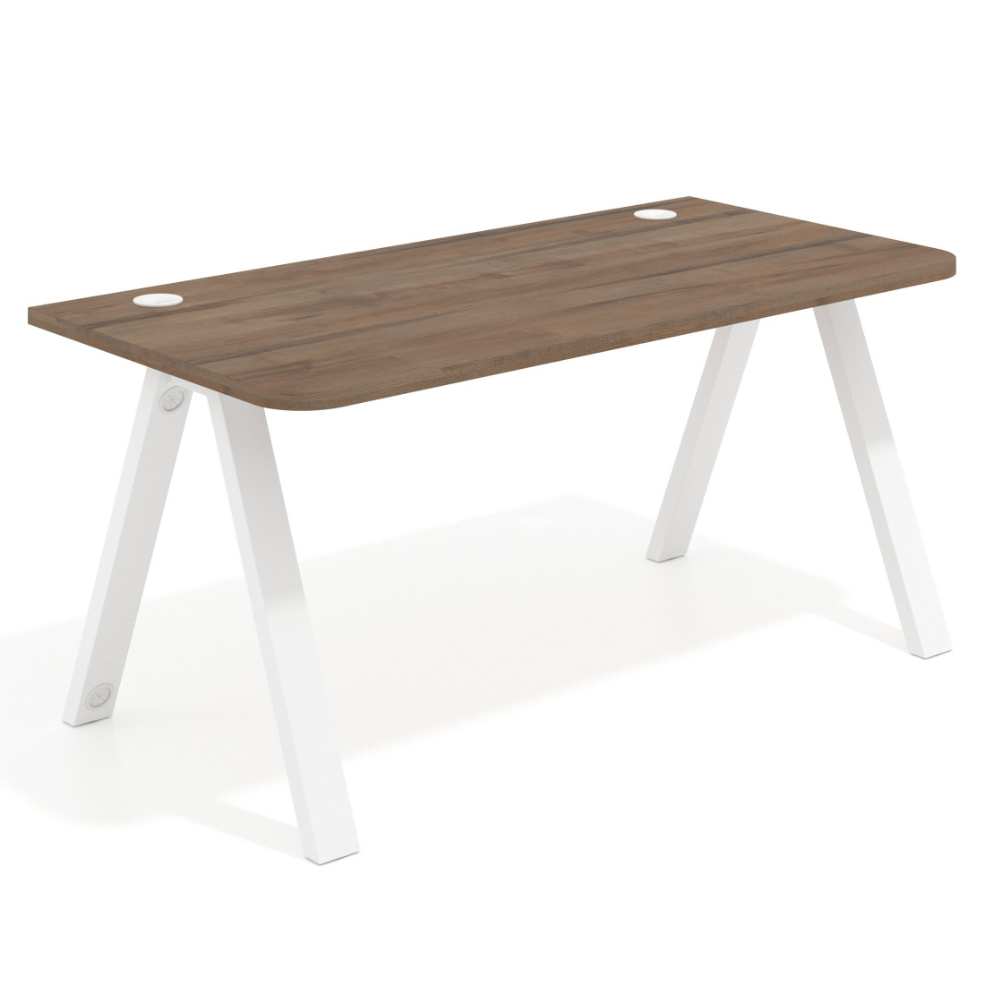 mesa de escritorio 120x80 noce sabi uvepro curvo 1