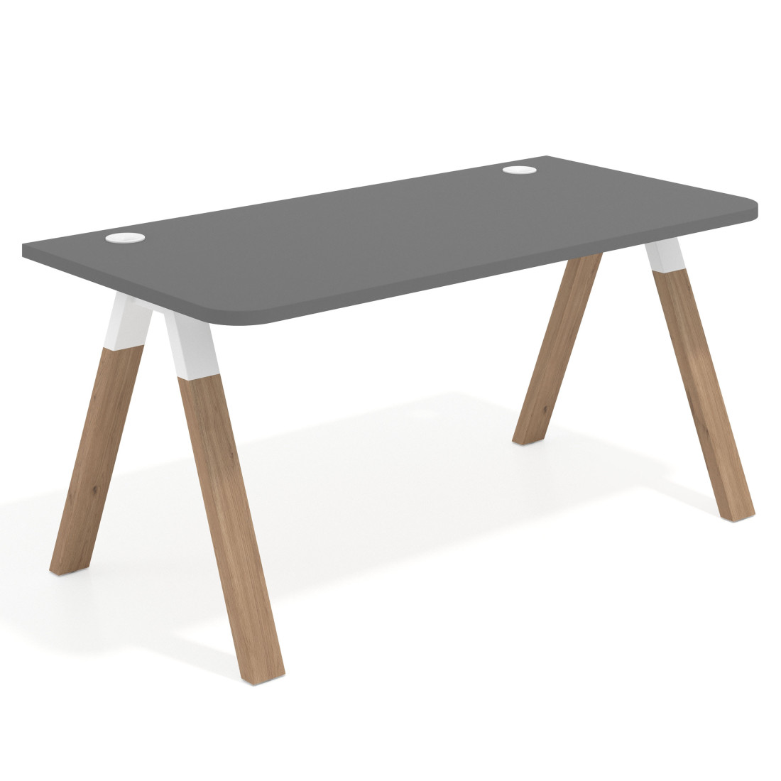 mesa de escritorio 180x80 gris tormenta uvepro curvo 1