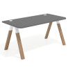 mesa de escritorio 120x80 gris tormenta uvepro curvo 1