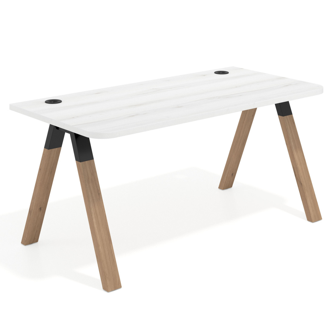 mesa de escritorio 120x80 albo uvepro curvo 1