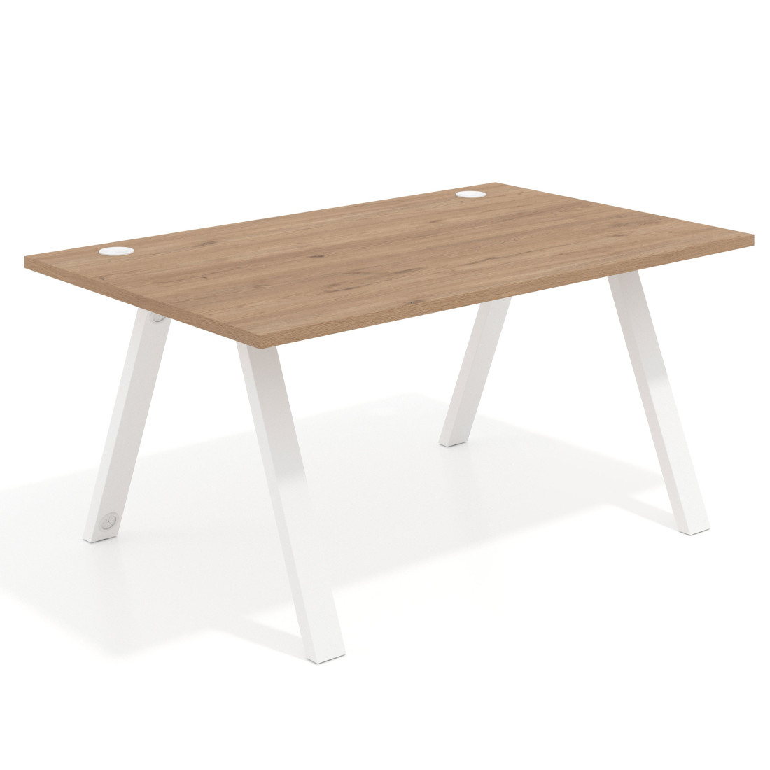 mesa de escritorio 120x100 naturale uvepro mesa individual fondo 100cm recto 1