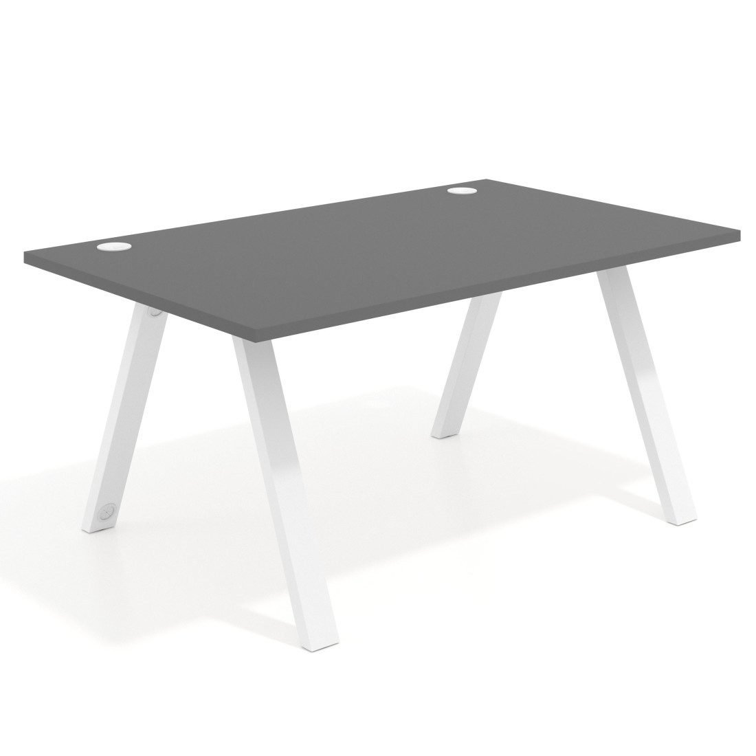 mesa de escritorio 120x100 gris tormenta uvepro mesa individual fondo 100cm recto 1