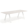 mesa co working 220x100 california uvepro mesa de reuniones fondo 100cm recto 1