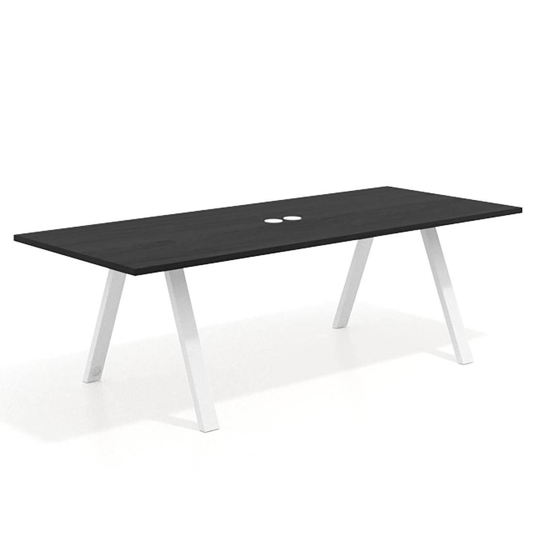 mesa co working 220x100 bocamina uvepro mesa de reuniones fondo 100cm recto 1