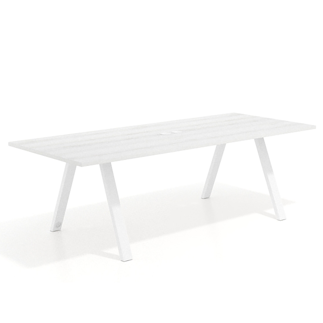 mesa co working 240x100 albo uvepro mesa de reuniones fondo 100cm recto 1