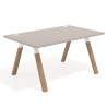 mesa de escritorio 120x100 rayado coco uvepro mesa individual fondo 100cm recto 1
