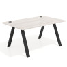 mesa de escritorio 120x100 california uvepro mesa individual fondo 100cm recto 1