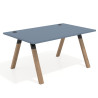 mesa de escritorio 120x100 azul talco uvepro mesa individual fondo 100cm recto 1