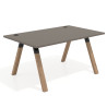 mesa de escritorio 120x100 etna uvepro mesa individual fondo 100cm recto 1