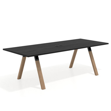 Mesa de reuniones fondo 100cm