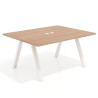 mesa co working 120x126 siroco uvepro mesa coworking fondo 126cm recto 1