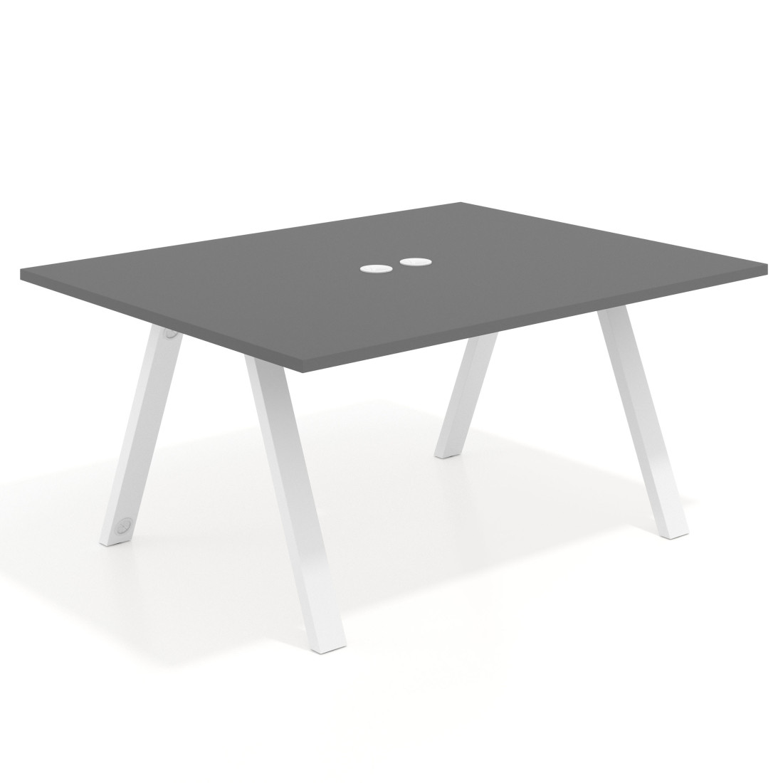 mesa co working 120x126 gris tormenta uvepro mesa coworking fondo 126cm recto 1