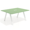 mesa co working 120x126 verde talco uvepro mesa coworking fondo 126cm recto 1