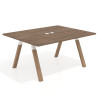 mesa co working 120x126 noce sabi uvepro mesa coworking fondo 126cm recto 1
