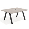mesa co working 120x126 rayado coco uvepro mesa coworking fondo 126cm recto 1
