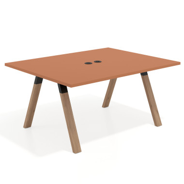 Mesa coworking fondo 126cm