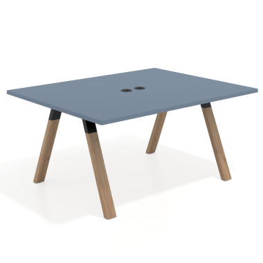 Mesa coworking fondo 126cm