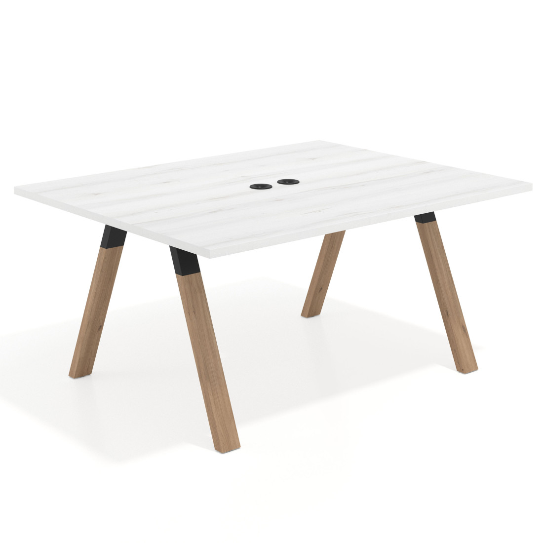 mesa co working 160x126 albo uvepro mesa coworking fondo 126cm recto 1