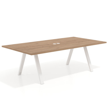 Mesa de reuniones fondo 126cm