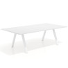 mesa co working 220x126 blanco mate uvepro mesa de reuniones fondo 126cm recto 1