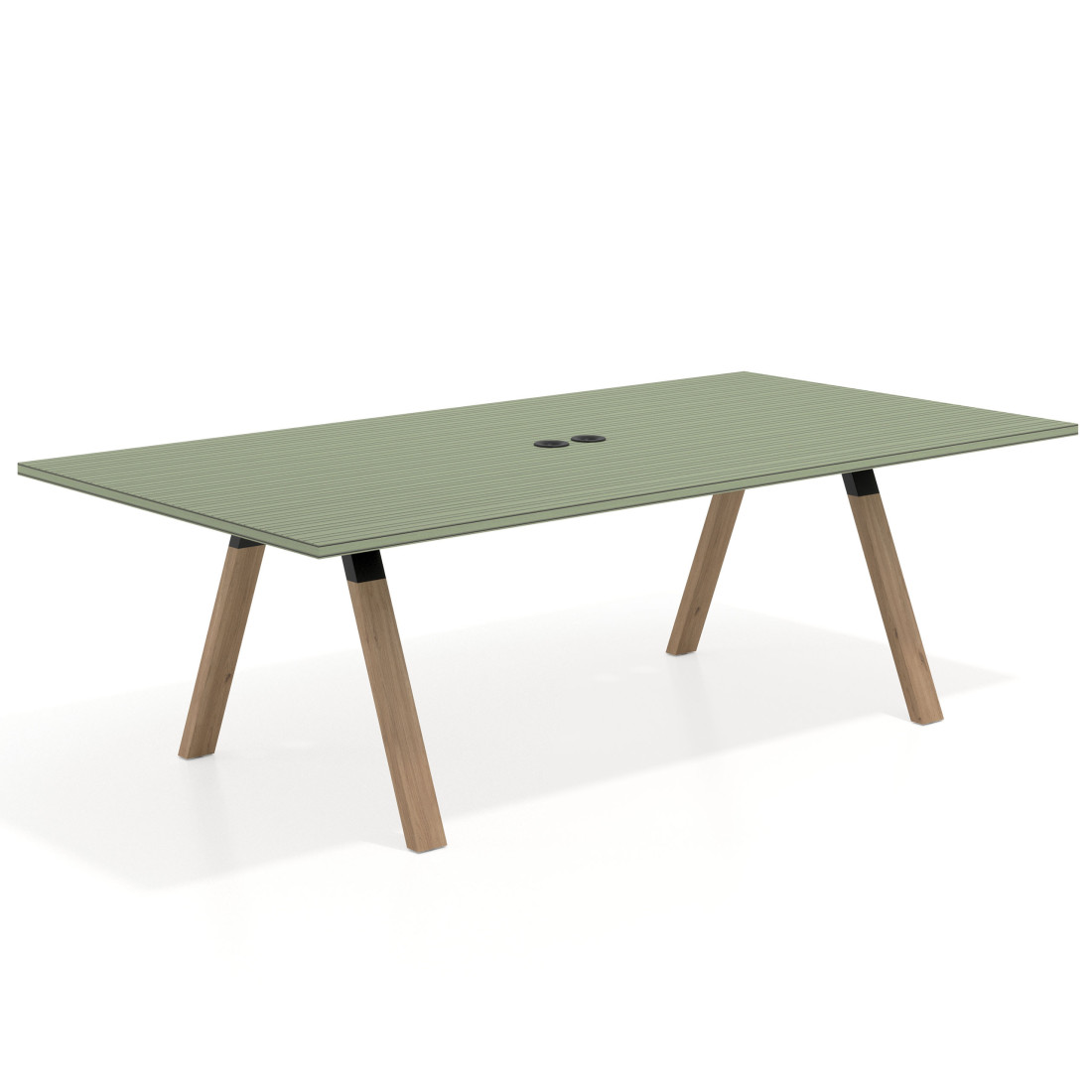 mesa co working 220x126 rayado sauce uvepro mesa de reuniones fondo 126cm recto 1