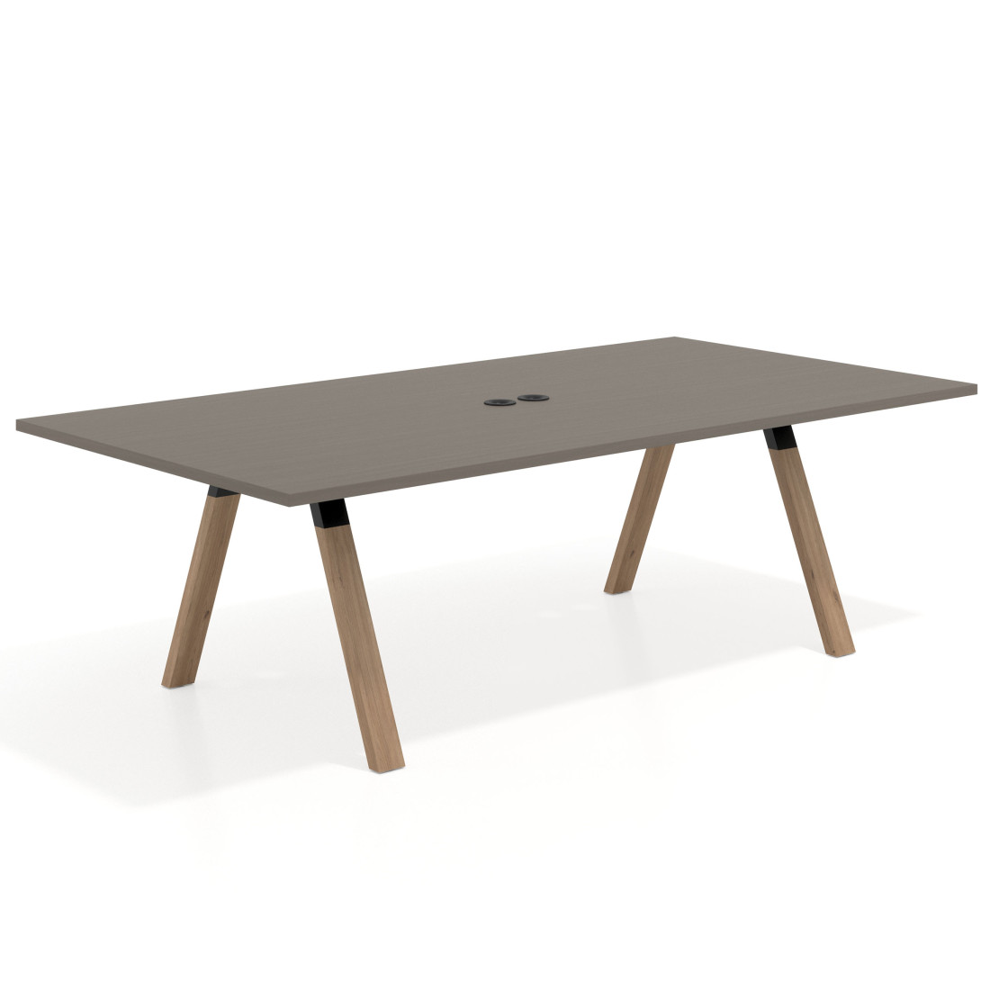 mesa co working 220x126 etna uvepro mesa de reuniones fondo 126cm recto 1