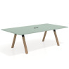 mesa co working 220x126 iris uvepro mesa de reuniones fondo 126cm recto 1