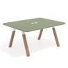 mesa co working 120x126 rayado sauce uvepro curvo 1