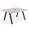 mesa co working 120x126 gris coco uvepro curvo 1