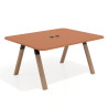 mesa co working 120x126 terracota uvepro curvo 1