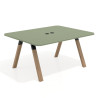 mesa co working 120x126 rayado sauce uvepro curvo 1