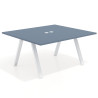 mesa co working 120x142 azul talco uvepro mesa coworking fondo 142cm recto 1