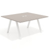 mesa co working 120x142 rayado coco uvepro mesa coworking fondo 142cm recto 1