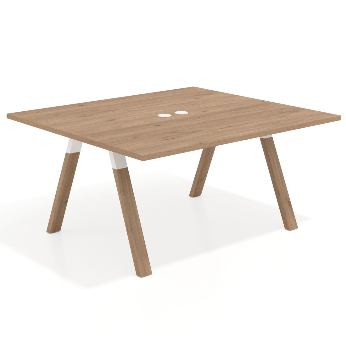 mesa co working 120x142 naturale uvepro mesa coworking fondo 142cm recto 1
