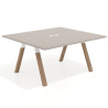 mesa co working 120x142 rayado coco uvepro mesa coworking fondo 142cm recto 1