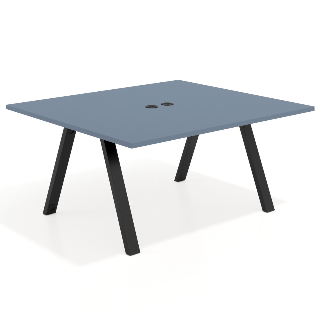 mesa co working 120x142 azul talco uvepro mesa coworking fondo 142cm recto 1